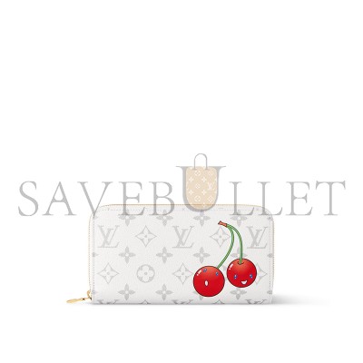 LOUIS VUITTON MURAKAMI LV X TM ZIPPY WALLET M14240 (19.5*10.5*2.5cm)